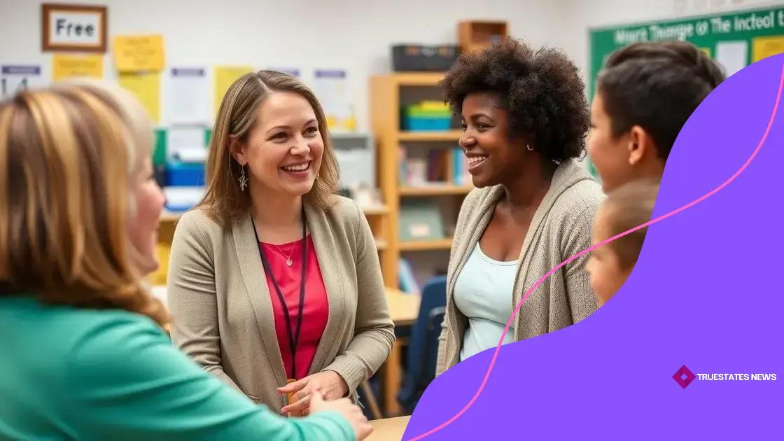 Effective communication between parents and teachers