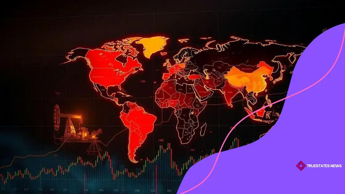 Connection between geopolitical events and oil markets
