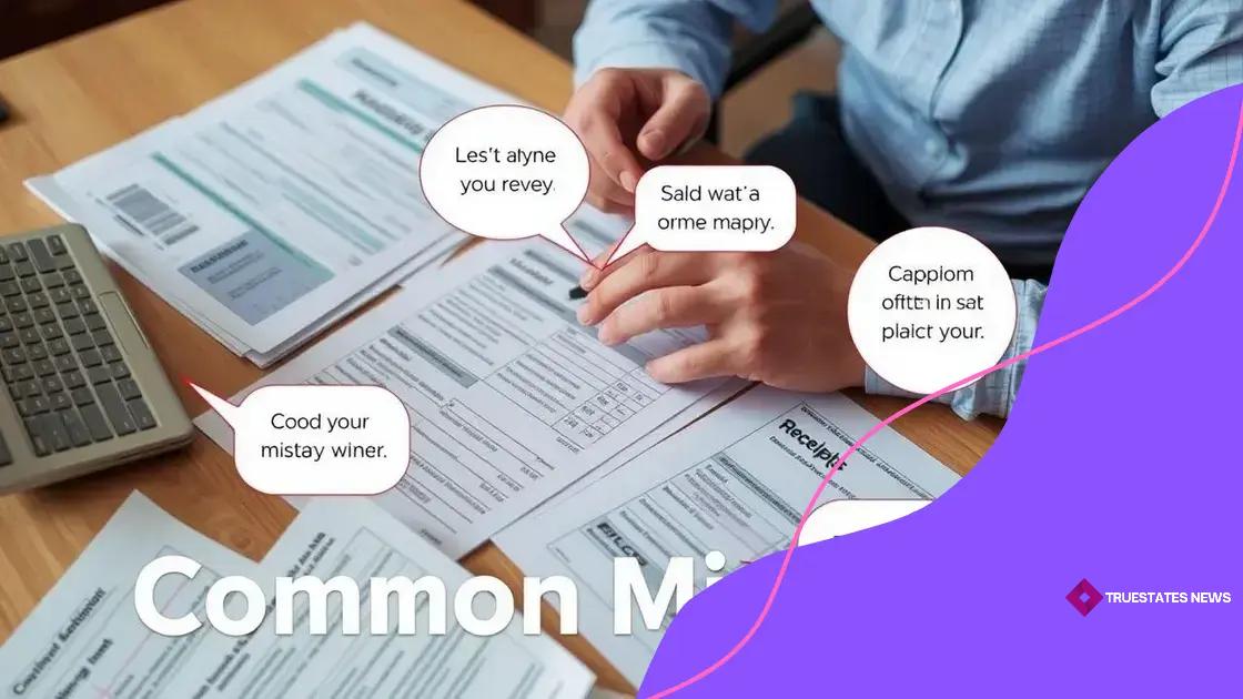 Common mistakes to avoid when claiming deductions