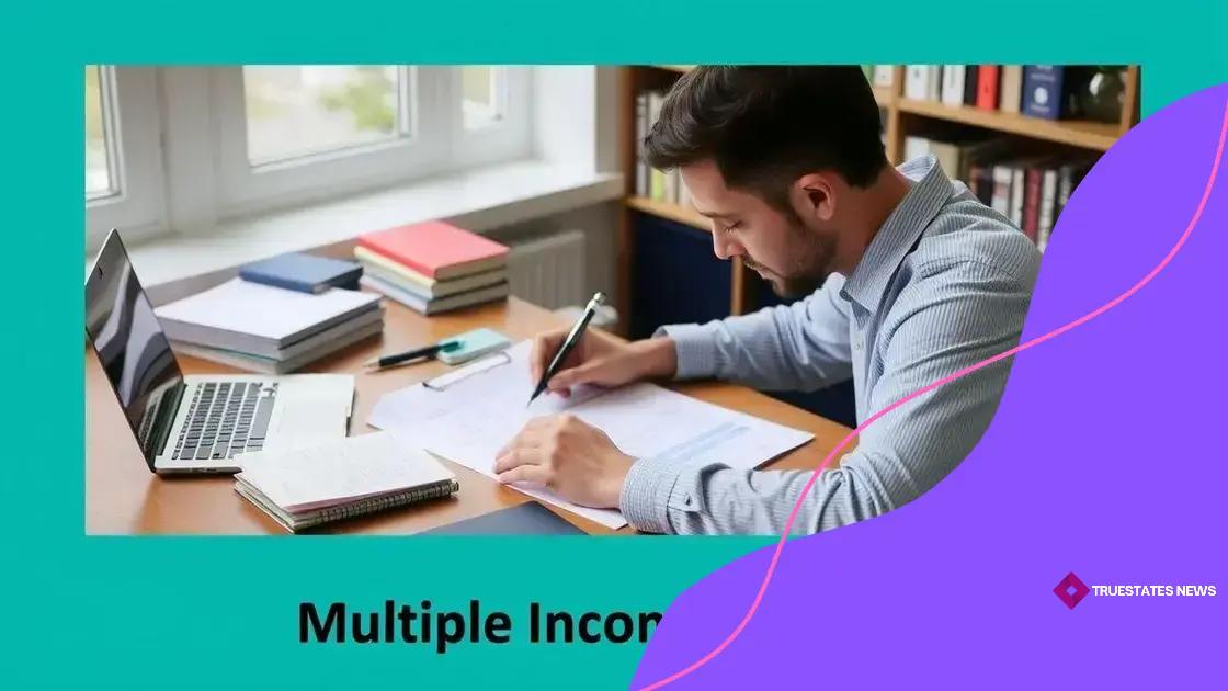 Steps to develop multiple income streams