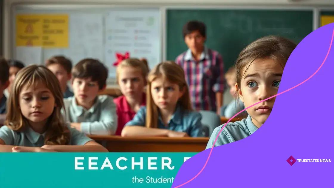 The impact of teacher burnout on students