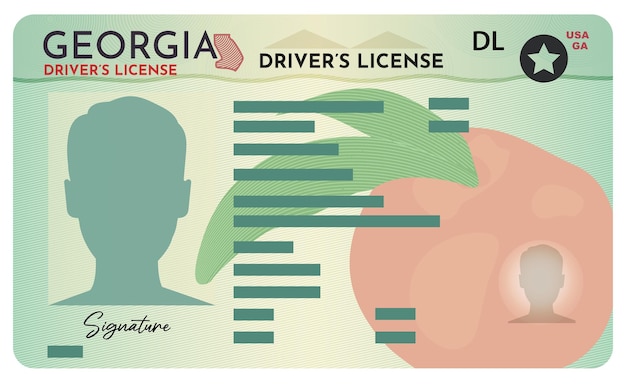 A split image showing a close-up of a Texas driver's license on one side and a Wisconsin state-issued ID card on the other side, symbolizing the different forms of accepted photo IDs in states with strict voter ID laws.