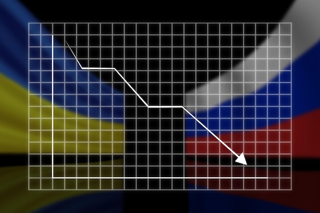A graph displaying the trends in voter opinion over time, showing the rise and fall of support for different candidates. The X-axis represents time (months), and the Y-axis represents percentage of support.