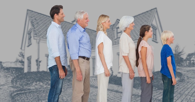 A split image showing a family receiving healthcare services on one side and senior citizens participating in a fitness class on the other, representing Medicaid and Medicare beneficiaries accessing care and maintaining their health.