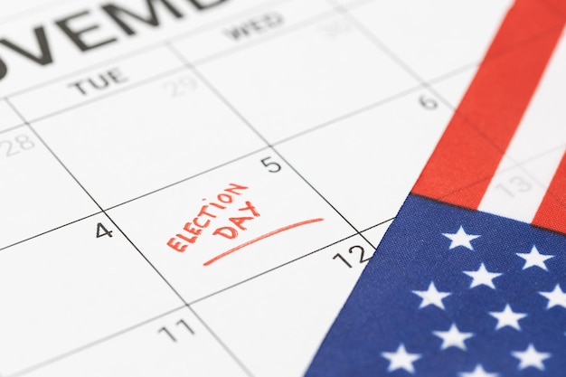 A calendar highlighting important voter registration deadlines in various states, emphasizing the need to register early.