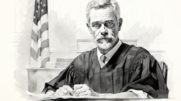 A portrait of James Madison, one of the Founding Fathers, with a quill pen and paper in hand, symbolizing his role in shaping the Electoral College.